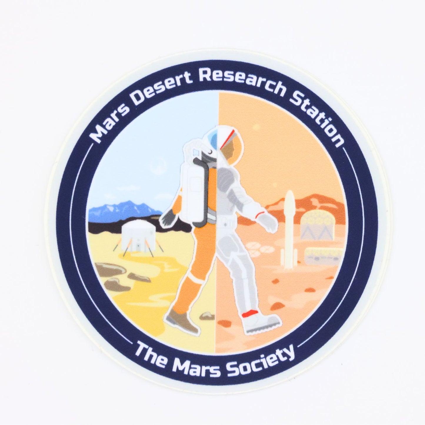 Mars Society Stickers (Collection of 3)