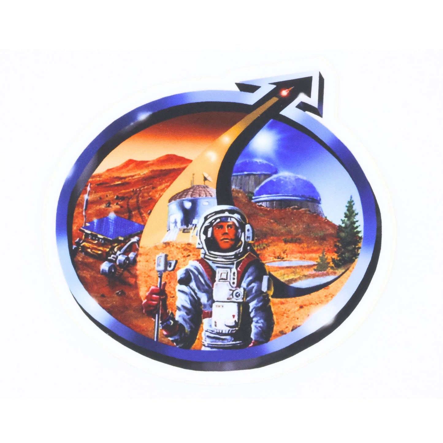Mars Society Stickers (Collection of 3)