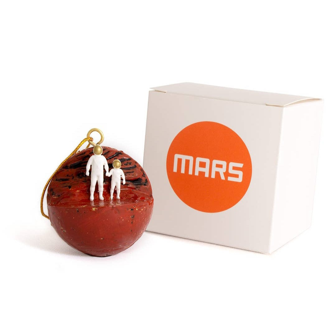 Mars Settlement Christmas Ornament