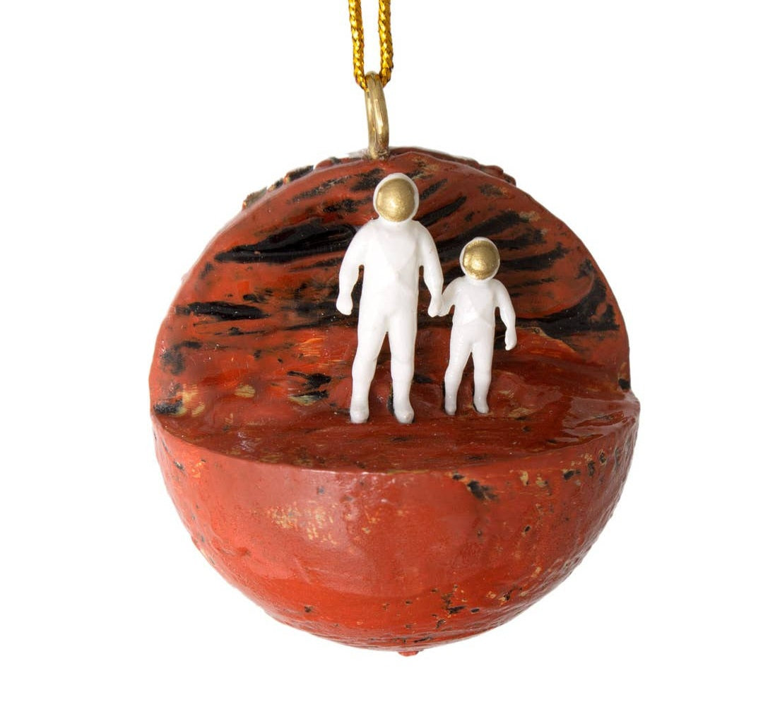 Mars Settlement Christmas Ornament