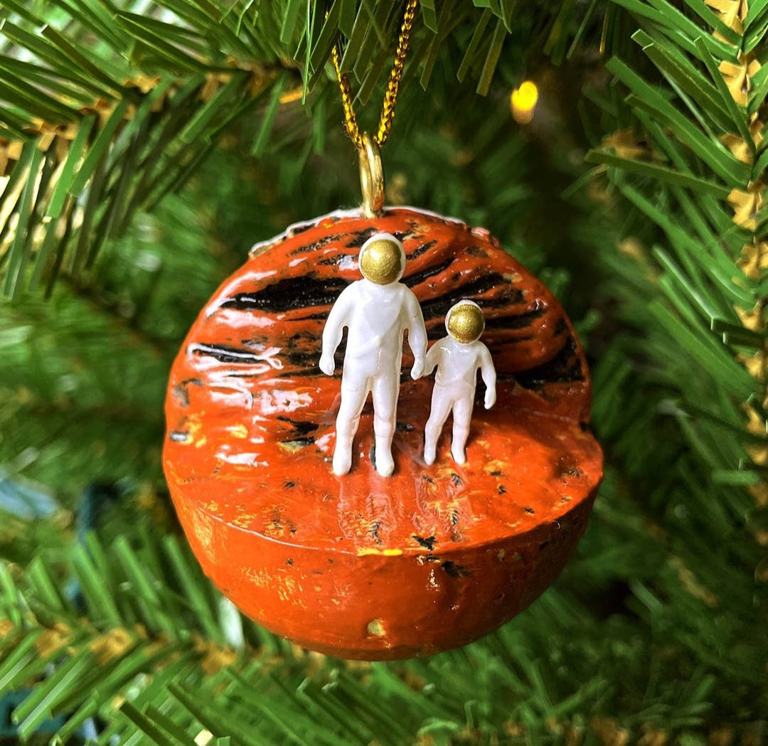 Mars Settlement Christmas Ornament