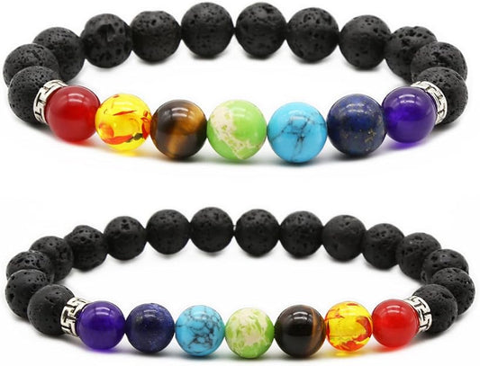 Solar System(ish)  Lava Rock Bracelets