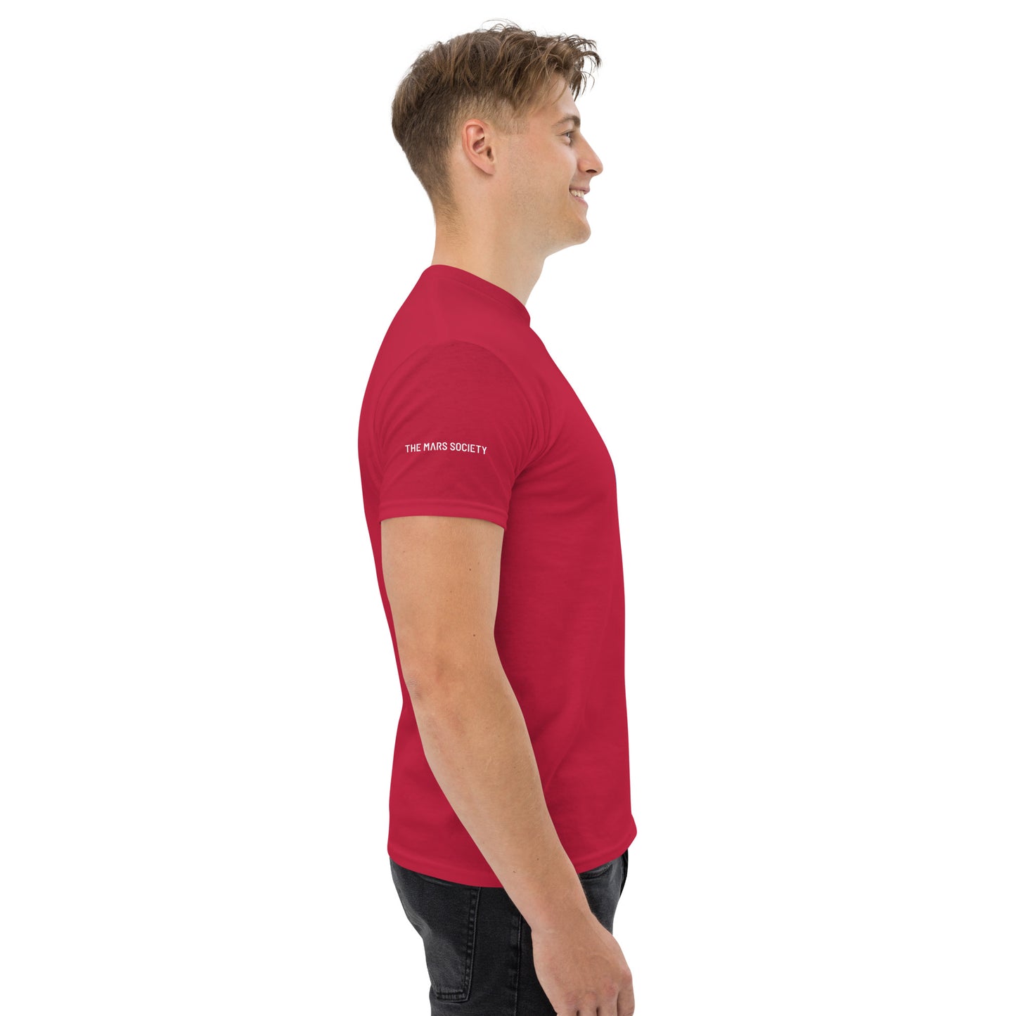 Mars Society Logo T-Shirt - red unisex t-shirt