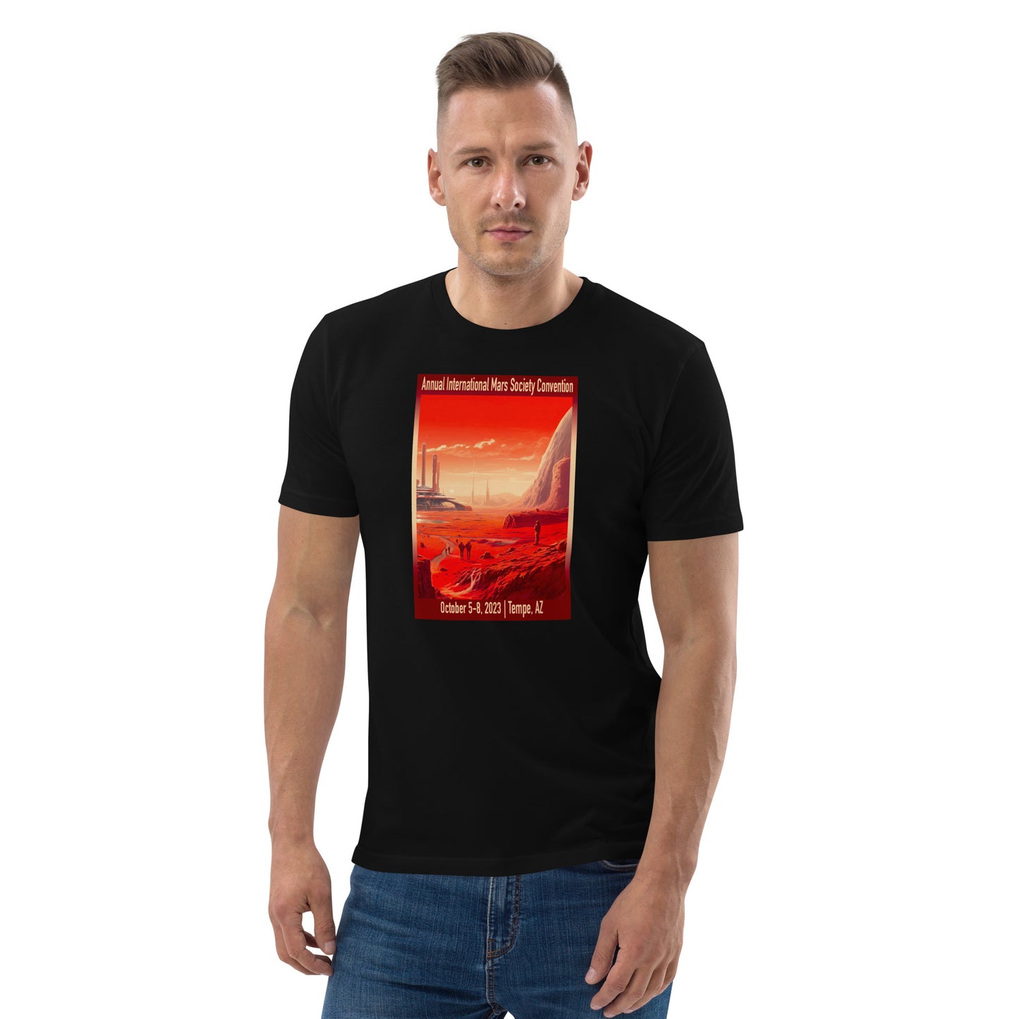 Mars Society 2023 Convention T-Shirt - unisex organic cotton