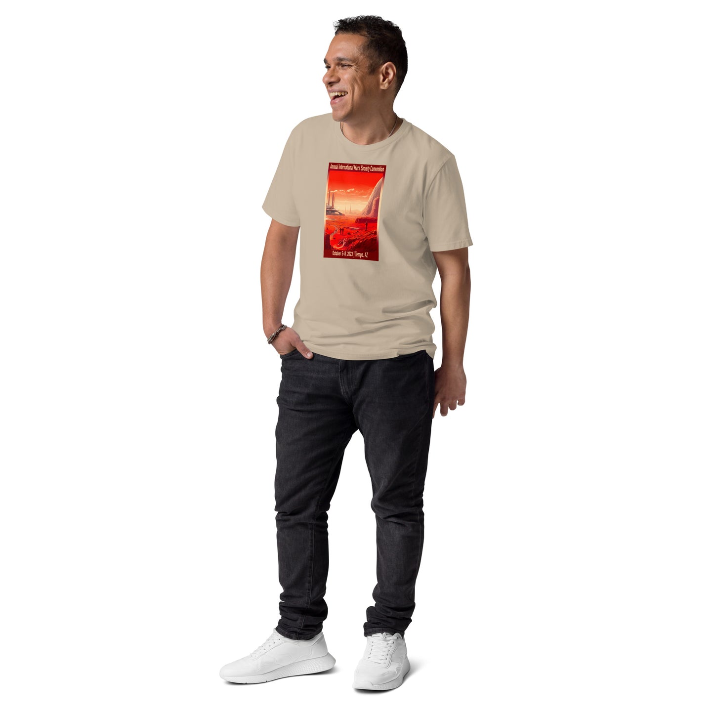 Mars Society 2023 Convention T-Shirt - unisex organic cotton