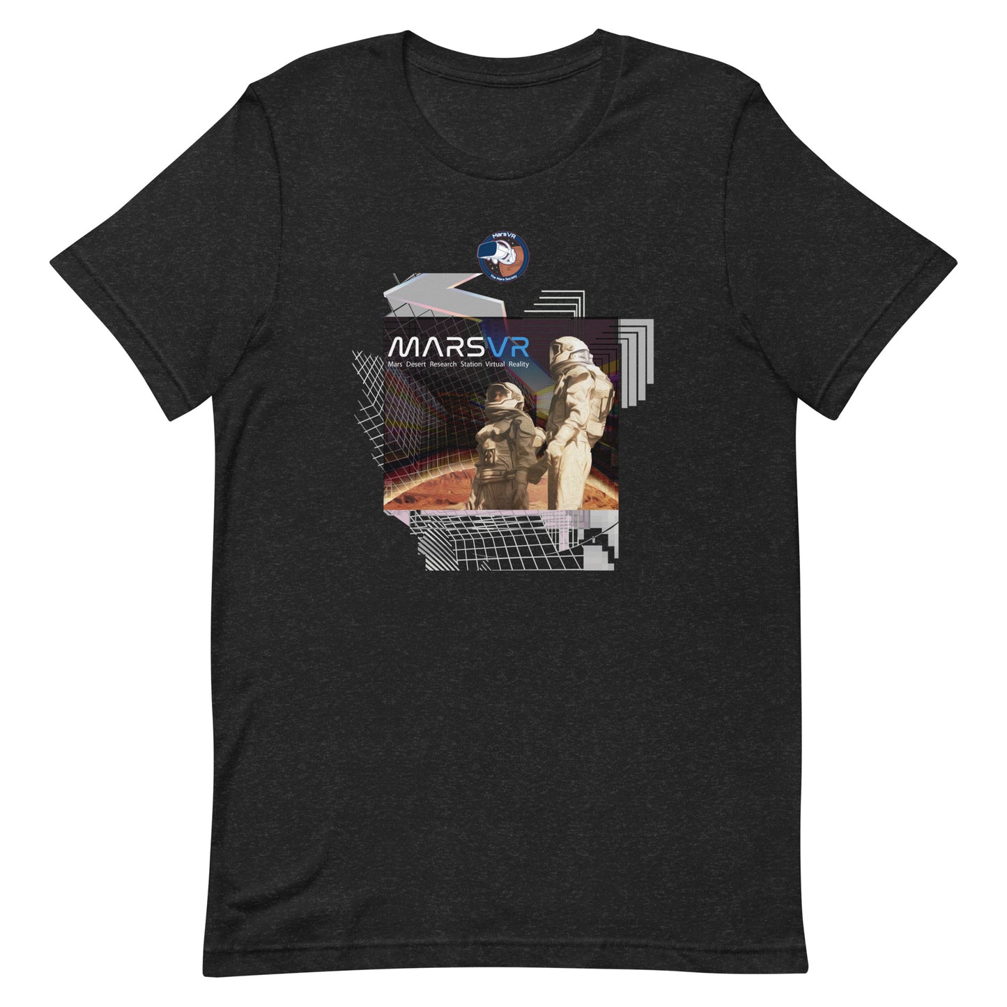 Mars VR - Black Unisex t-shirt