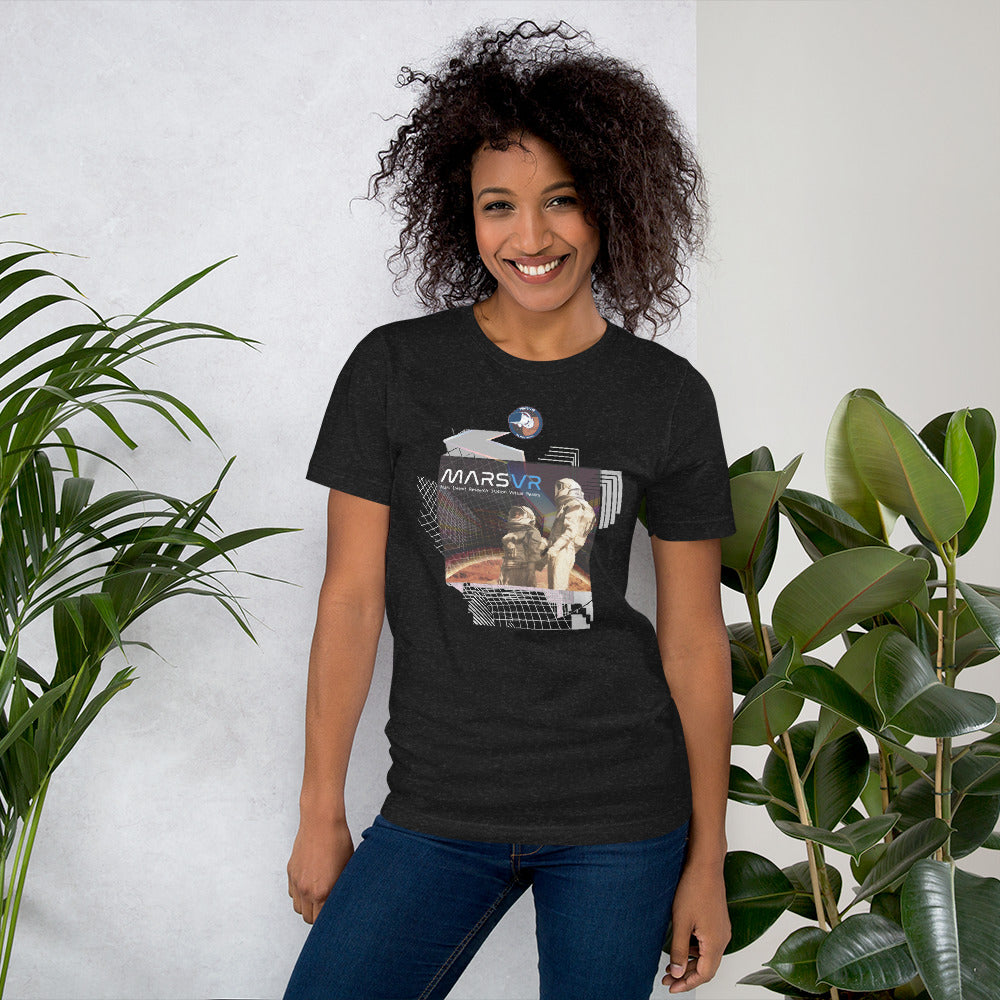 Mars VR - Black Unisex t-shirt
