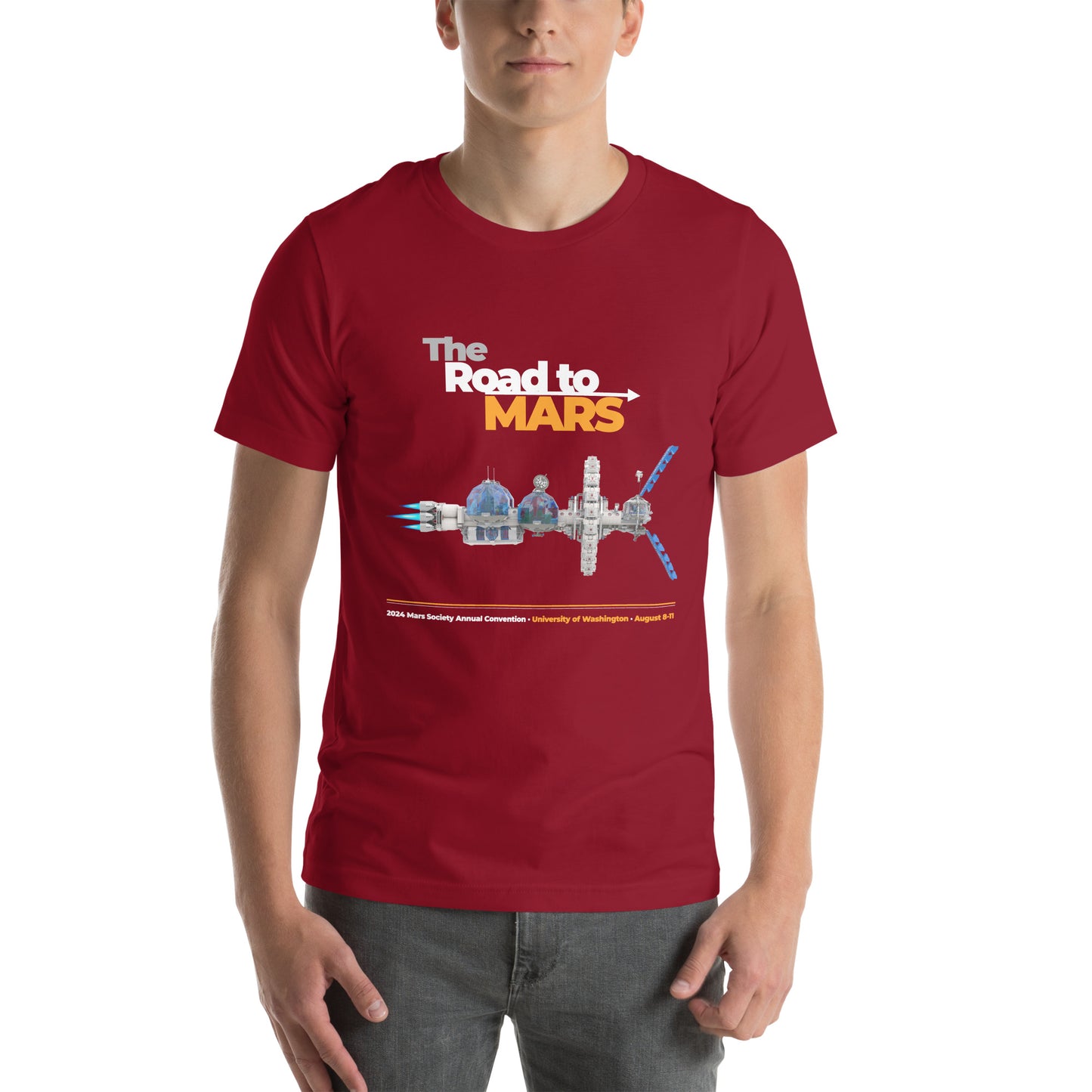 Official 2024 Mars Society Convention T-Shirt