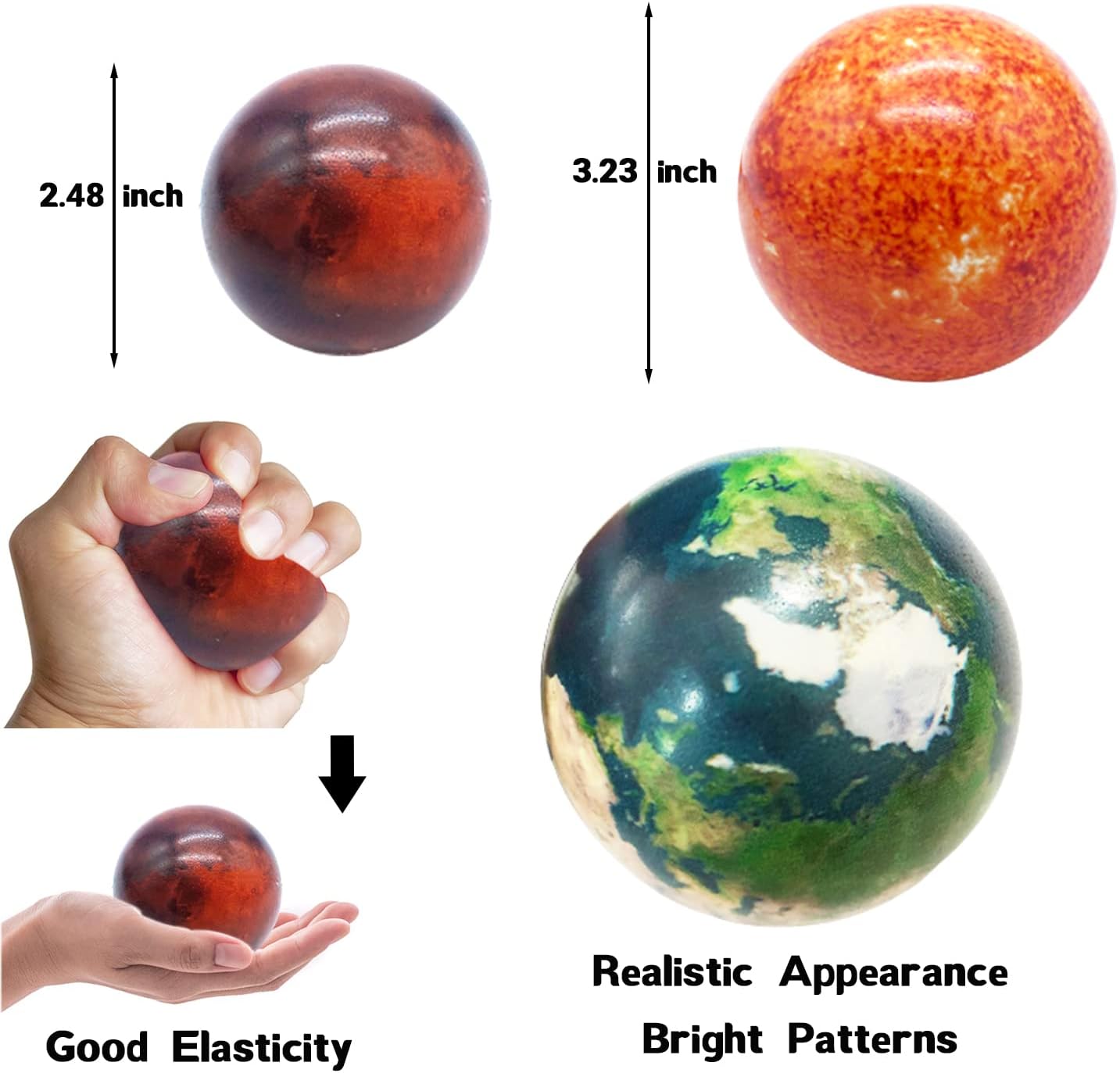 Solar System Squeeze Balls