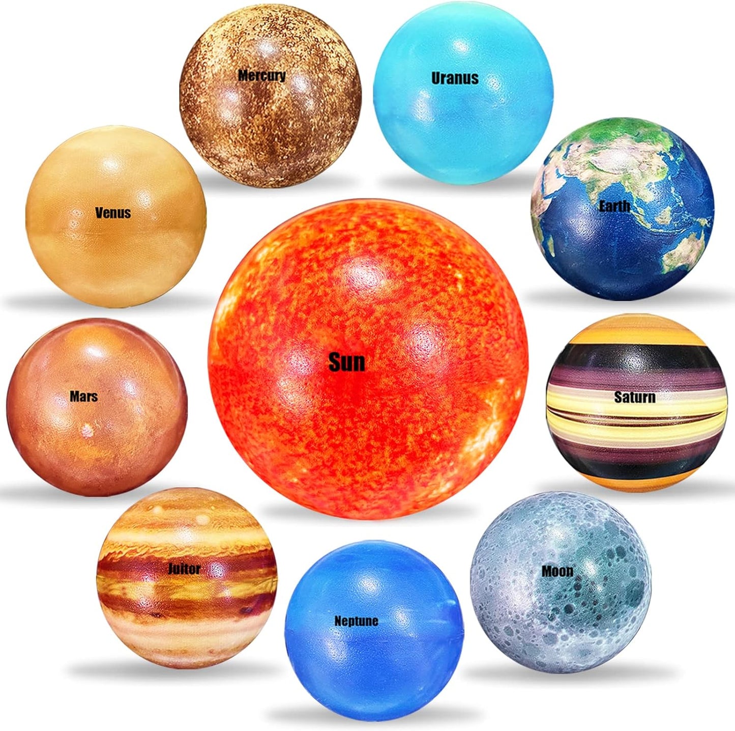 Solar System Squeeze Balls