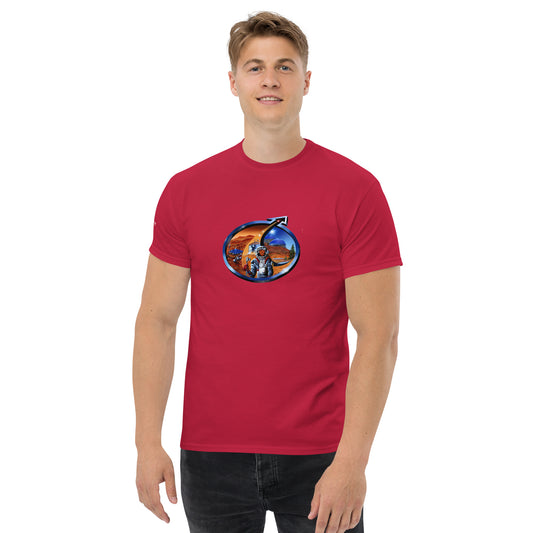 Mars Society Logo T-Shirt - red unisex t-shirt