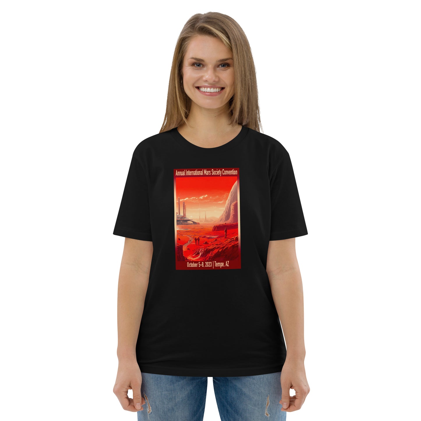 Mars Society 2023 Convention T-Shirt - unisex organic cotton