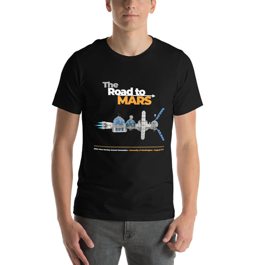 Official 2024 Mars Society Convention T-Shirt